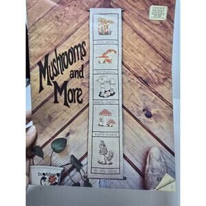 Mushrooms and More Cross Stitch Pattern by Vicki Book One